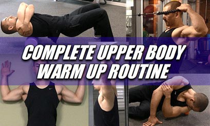 Complete Upper Body Warm Up Mobility Routine