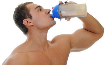 whey protein shake