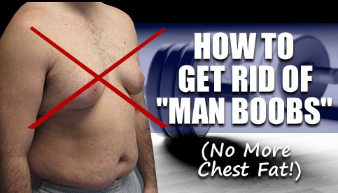 How to Get Rid of Man Boobs - Gynecomastia Exercise and Diet Plan