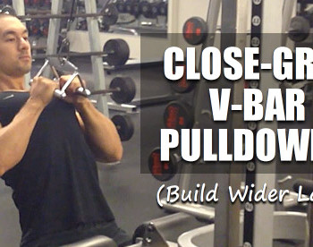 close grip v-bar pulldown