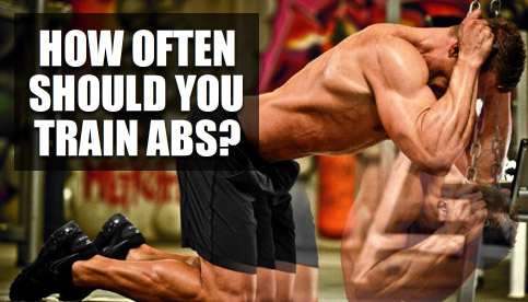 how often to train abs