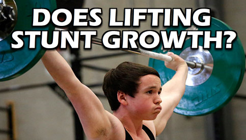 weight lifting stunt growth