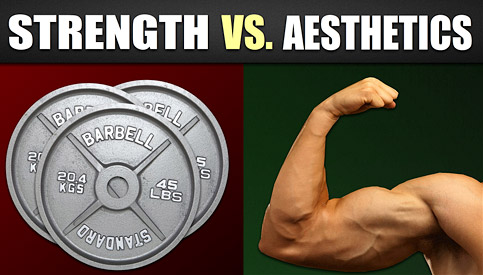 Exercise: What's the difference between training for aesthetics